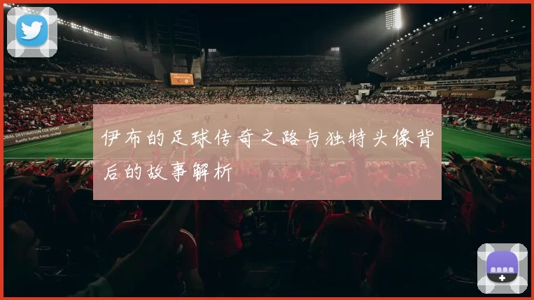 伊布的足球传奇之路与独特头像背后的故事解析